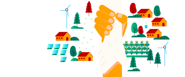 Conectamos territorios con cooperación activa